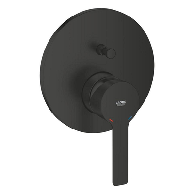 Grohe Lineare new douchekraan - afbouwdeel - mat zwart