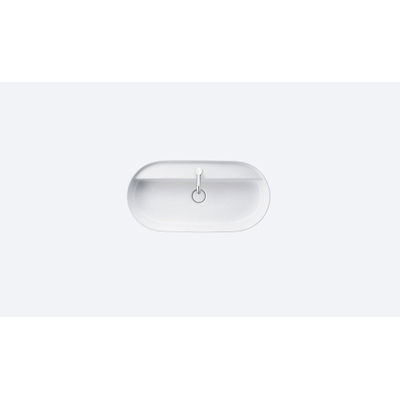 Duravit Luv Opzetwastafel - 80x40cm - met 1 kraangat - zonder overloop - glans wit