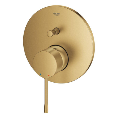 GROHE Essence robinet de baignoire - encastré - avec inverseur - Cool Sunrise brossé