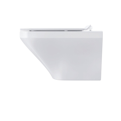 Duravit DuraStyle WC-zitting 35.9x48.9x5.4cm met softclose met quickrelease Kunststof wit Glanzend