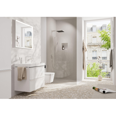 Hansgrohe Raindance Alive douchearm - 39cm - wand - mat wit