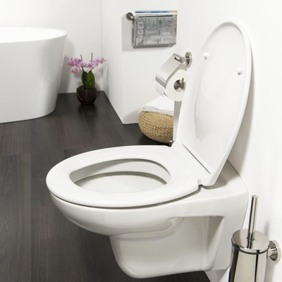 Tiger Abattant de toilettes Ventura Softclose Duroplast Blanc 37.5x4.5x45cm