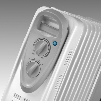 Eurom RAD 1500 Radiateur à huile 1500 watts 24x33x55cm Blanc