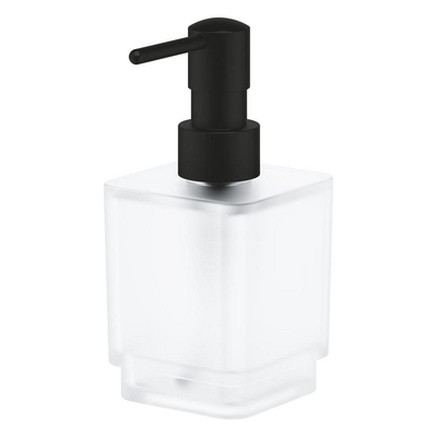 GROHE Selection Cube Distributeur de savon - 300ml - carré - phantom black