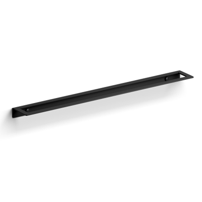 Clou Fold porte-serviettes 60cm noir mat revêtement par poudre