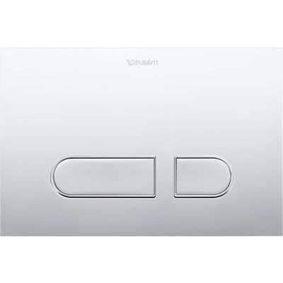Duravit Durasystem Mechanische bedieningsplaat - 21.7x14.7cm - wit