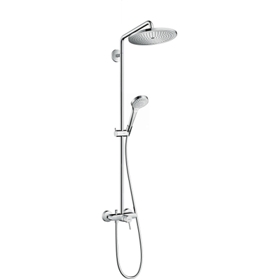 Hansgrohe Croma select s Showerpipe - 280 - 1jet - met eengreeps mengkraan - hoogglans chroom