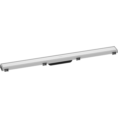 Hansgrohe RainDrain Match Caniveau de douche - 90cm - cadre réglable en hauteur - blanc mat