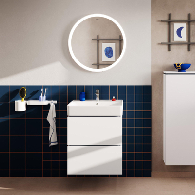 Hansgrohe Xilesa E meubelset 2la 580x470 met Xanuia wastafel 600 mat wit
