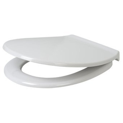 Plieger Royal abattant WC - avec couvercle - fermeture douce et déverrouillage rapide - duroplast blanc