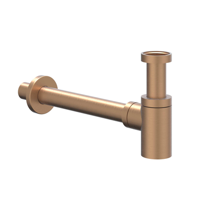 IVY Design Siphon - modèle bas - cuivre brossé mat PVD