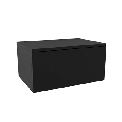 MONDIAZ ALAN MODULE Meuble sous-lavabo - 60x45x30cm - 1 tiroir - push to open - MDF - Urban mat