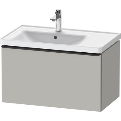 Duravit D-neo Meuble sous vasque 78.4x45.2x44cm 1 tiroir Gris béton mat