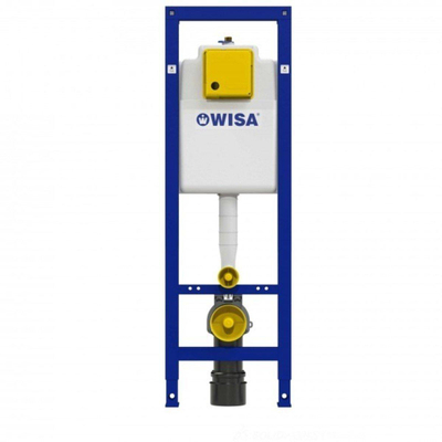 QeramiQ Dely Swirl Toiletset - 36.5x53cm - Wisa XS inbouwreservoir - slim zitting - witte bedieningsplaat - ronde knoppen - beige