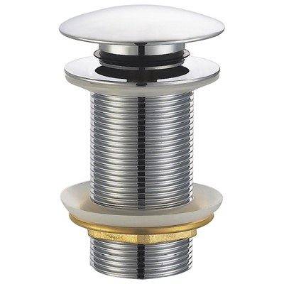 Wiesbaden UniMatch bouchon de vidage click prolongée 5/4" chrome