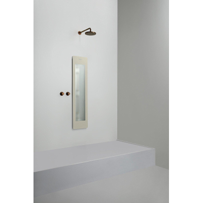 Sunshower Round Medium One infrarouge encastré 140x33x10cm Sand White