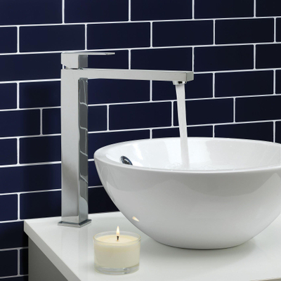 Crosswater Verge mitigeur de lavabo rehaussé chrome