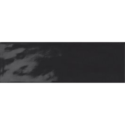 SAMPLE Ceralto Taverno Tone Wandtegel 10x30cm 7.5mm witte scherf Black