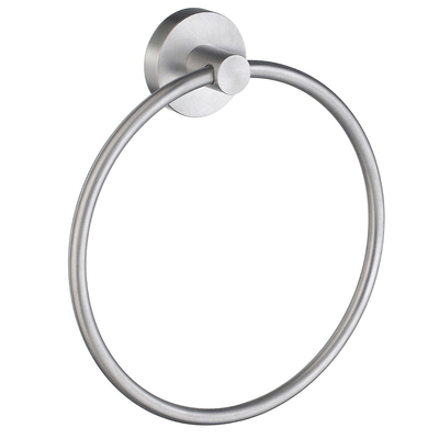 Smedbo Home Handdoekring - 17x3.6cm - geborsteld chroom