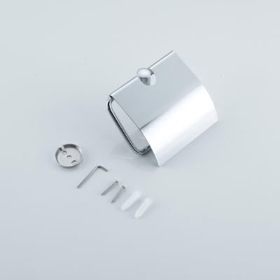 Fortifura Calvi Porte-rouleau papier WC - avec couvercle - chrome