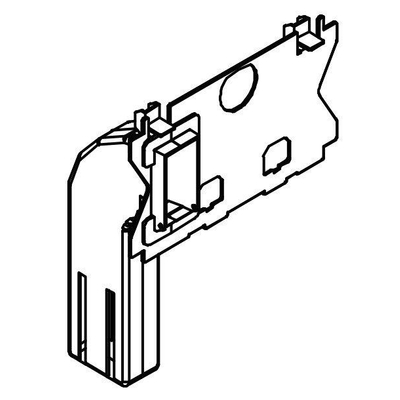 Porte-bloc WC - kit de montage pour Geberit UP100, UP320, UP300