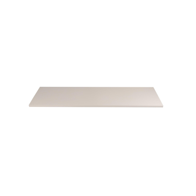Saniclass Torino Wastafelblad - 160.5x46x2.5cm - solid surface - off-white