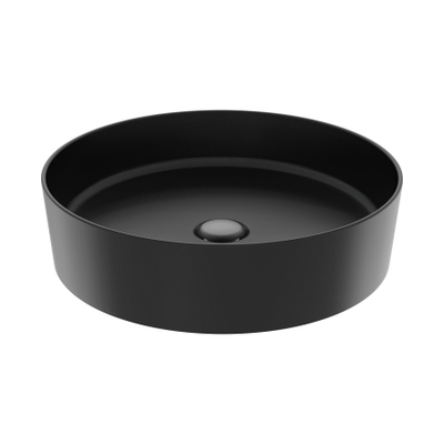 Creavit Loop vasque à poser - 45cm - noir mat