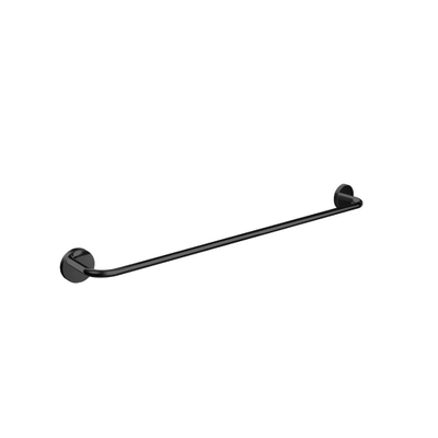 Emco Round Handdoekhouder - 60cm - enkel - zwart