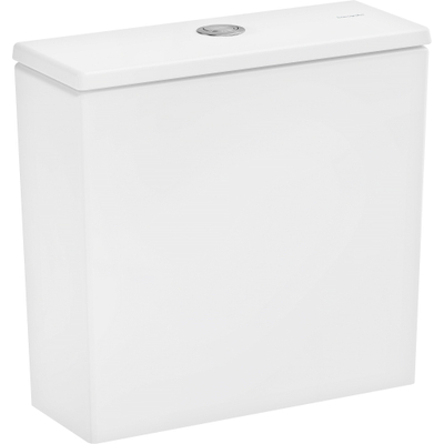Hansgrohe EluPura Original Q Réservoir de chasse en saillie - pour cuvette double bloc - arrivée d’eau par le bas - blanc