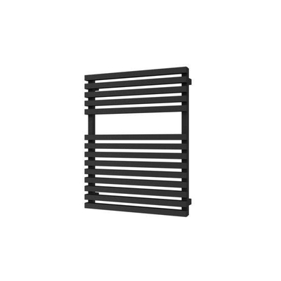 Plieger Lugo designradiator horizontaal 750x600mm 495W zwart grafiet (black graphite)