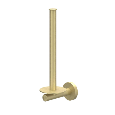 IVY Reserverolhouder - wand model - 2 rollen - Geborsteld mat goud PVD