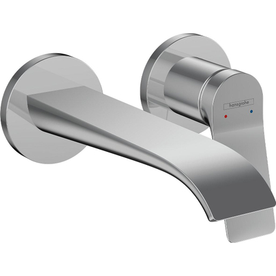 Hansgrohe VIVENIS Mitigeur lavabo encastré mural avancée 192 mm chrome
