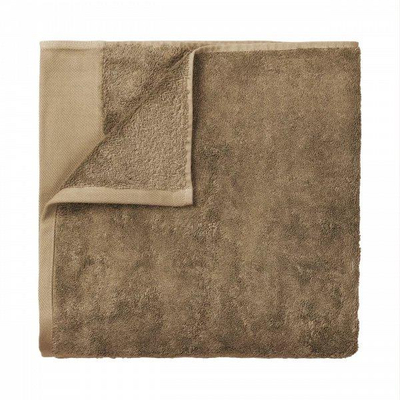 Blomus Riva Badhanddoek - breedte 70cm - lengte 140cm - Tan