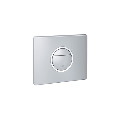 GROHE Nova Cosmopolitan Light plaque de commande WC double chasse verticale horizontale incluant éclairage LED chromé