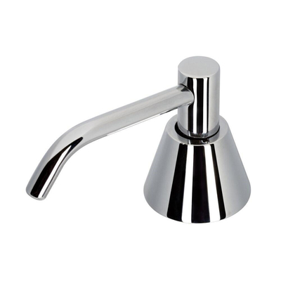 Geesa Hotel Distributeur de savon mural apparent avec réservoir de savon PE Chromé