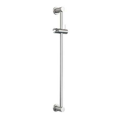 Brauer Brushed Edition Mitigeur douche thermostatique mural avec barre de douche curseur Nickel brossé PVD