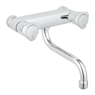 GROHE Costa L Robinet de cuisine - bec mural - encastré - chrome