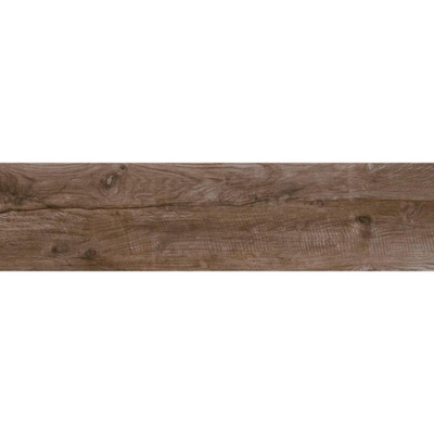 Terravito Torino wand- en vloertegel - 30x120cm - 10.5mm - Rechthoek - gerectificeerd - Houtlook - Bruin