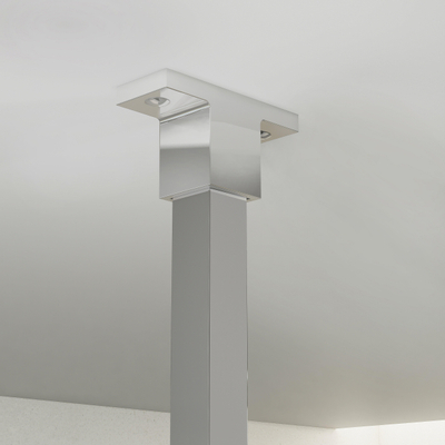 FortiFura Galeria Barre de renfort plafond 125cm pour douche à l'italienne - chrome