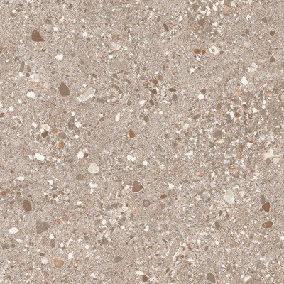 JOS. Horizon Ciottoli Vloertegel - 60x60cm - 8.2mm - gerectificeerd - Tabacco