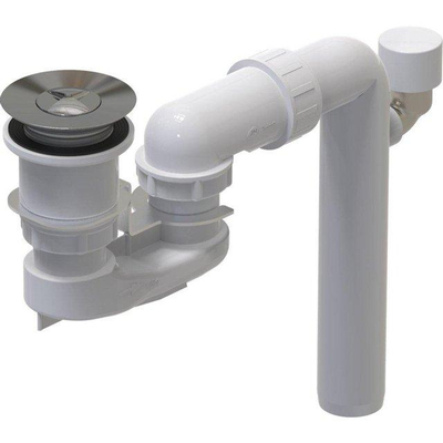 Villeroy & Boch Toebehoren ViFlow afvoer en overloopgarnituur - voor baden - zonder zichtbaar overloopgat - almond (beige)