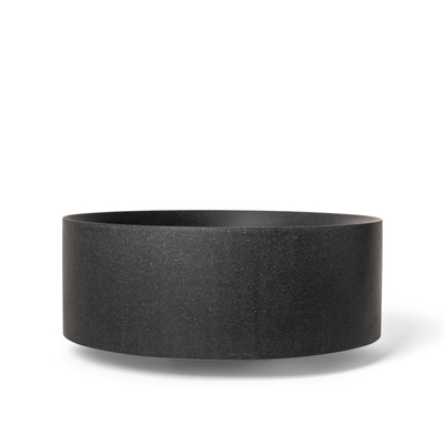 Bliss Dogma Vasque - 38x38x12cm - ronde - Quartz noir