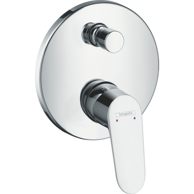 Hansgrohe Focus E2 élément de finition pour robinet de baignoire avec inverseur pour I box 01800180 chrome