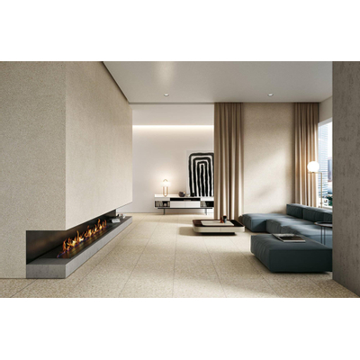 Carrelage mural et de sol Ceramiche Coem - 60x60cm - 10mm - Carré - rectifié - Terrazzo - Beige mat
