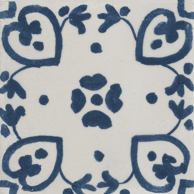 Ceralto Ricordo Marmo Vloertegel - 15x15cm - 10mm - glans - BLU