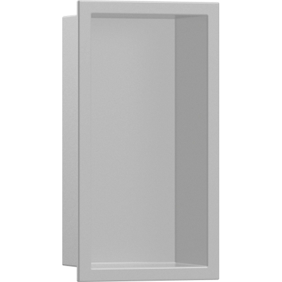 Hansgrohe XtraStoris Original Inbouw Nis - 30x15x10cm - geïntegreerd frame - concretegrey
