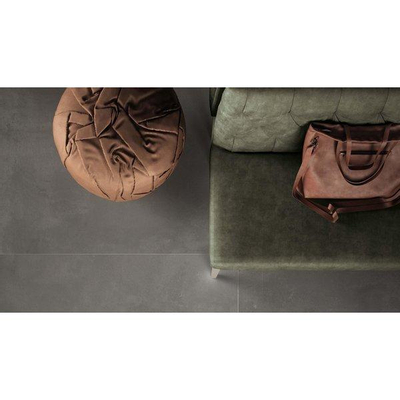 SAMPLE Abk Imoker Lab325 Carrelage de sol et de mur 80x80cm 9mm rectifié R10 grès cérame Pepper