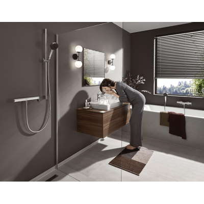 Hansgrohe Vivenis ééngreeps badmengkraan opbouw wit mat