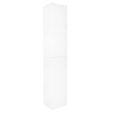 Best Design Blanco Armoire salle de bain 180x35x30cm gauche et droite avec amortisseur MDF blanc brillant