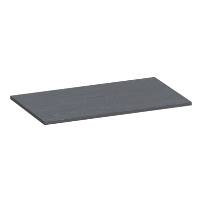 BRAUER Ocean Slim topblad - 80x46x2cm - Timber Grey